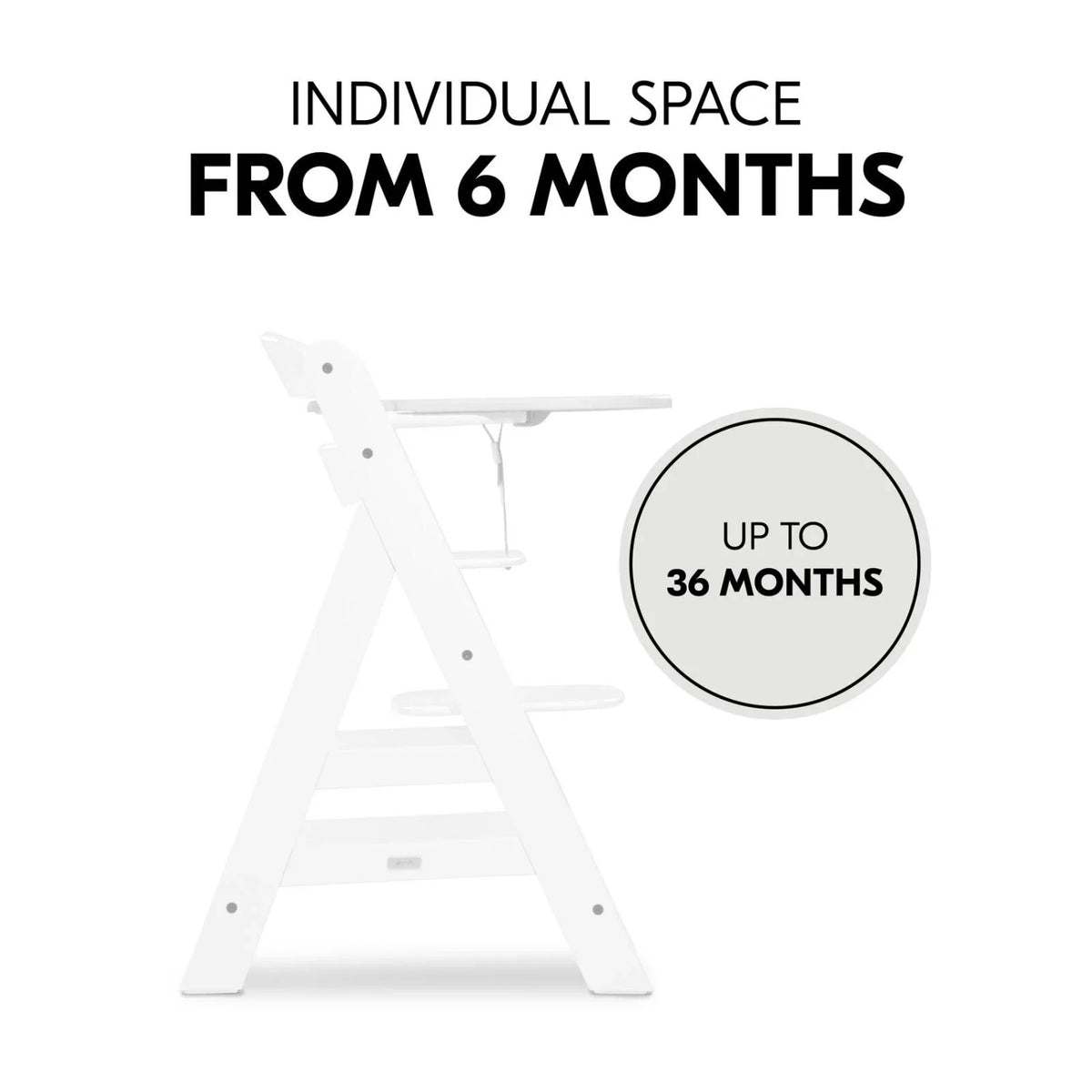 Hauck Alpha Click Tray - White
