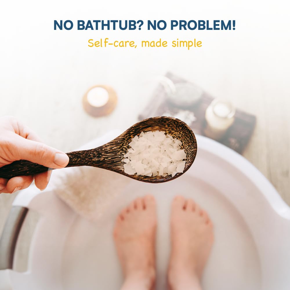 Bubble Me Bath Salt Epsom Pink Blend Aromatherapy Soothing Hydration