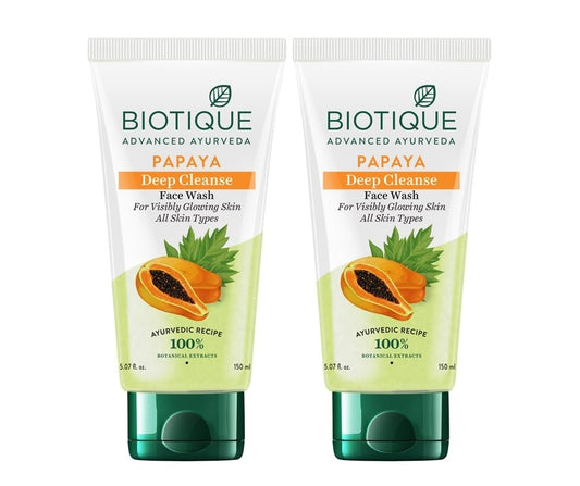 Biotique Bio Papaya Visibly Flawless Skin Face Wash
