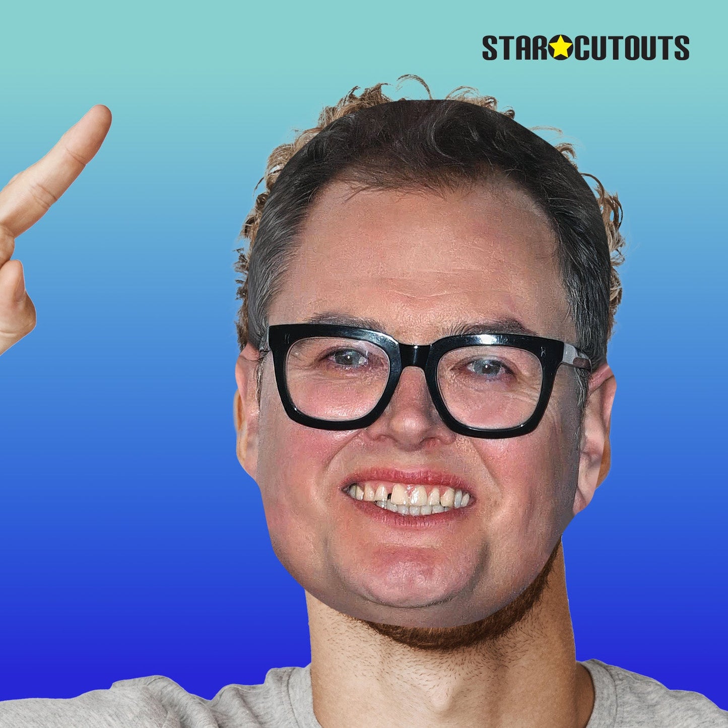 CMP012 Alan Carr Six Pack Of Masks - Includes Tabs and Elastic