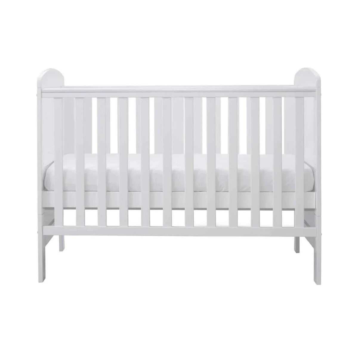 Ickle Bubba Coleby Mini Cot Bed White - Without Mattress