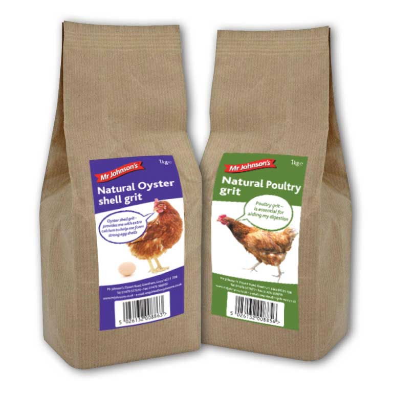 Mr Johnsons Natural Poultry Grit 1kg - Case of 6