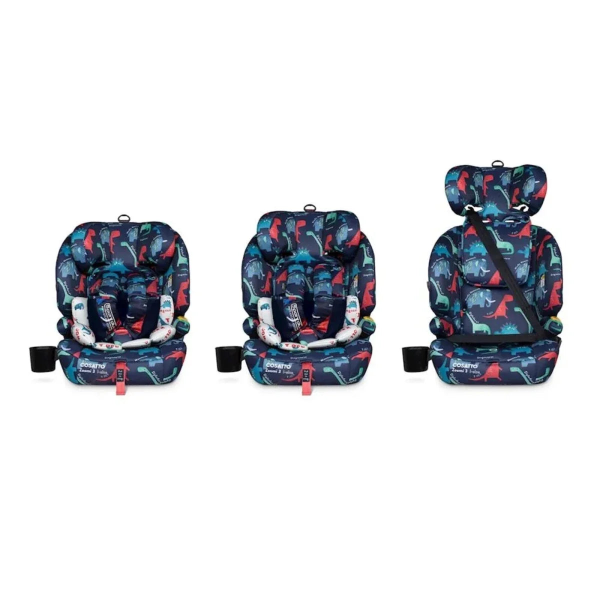 Cosatto Zoomi 3 i-Size Car Seat - D is For Dino