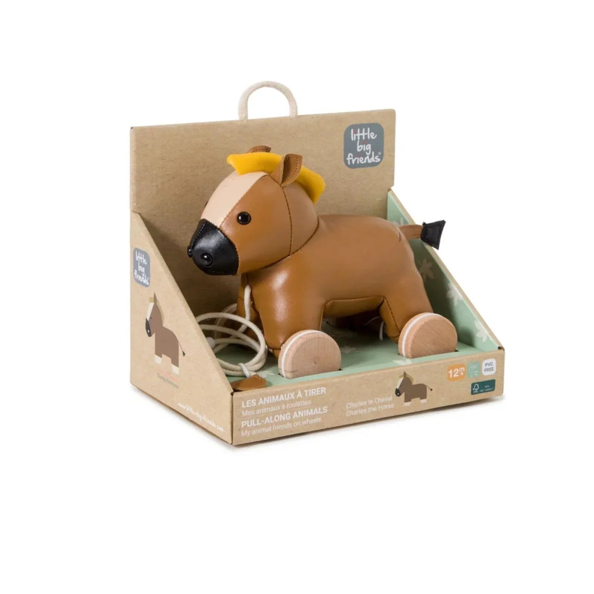 Little Big Friends Pull Along - Charles the Horse