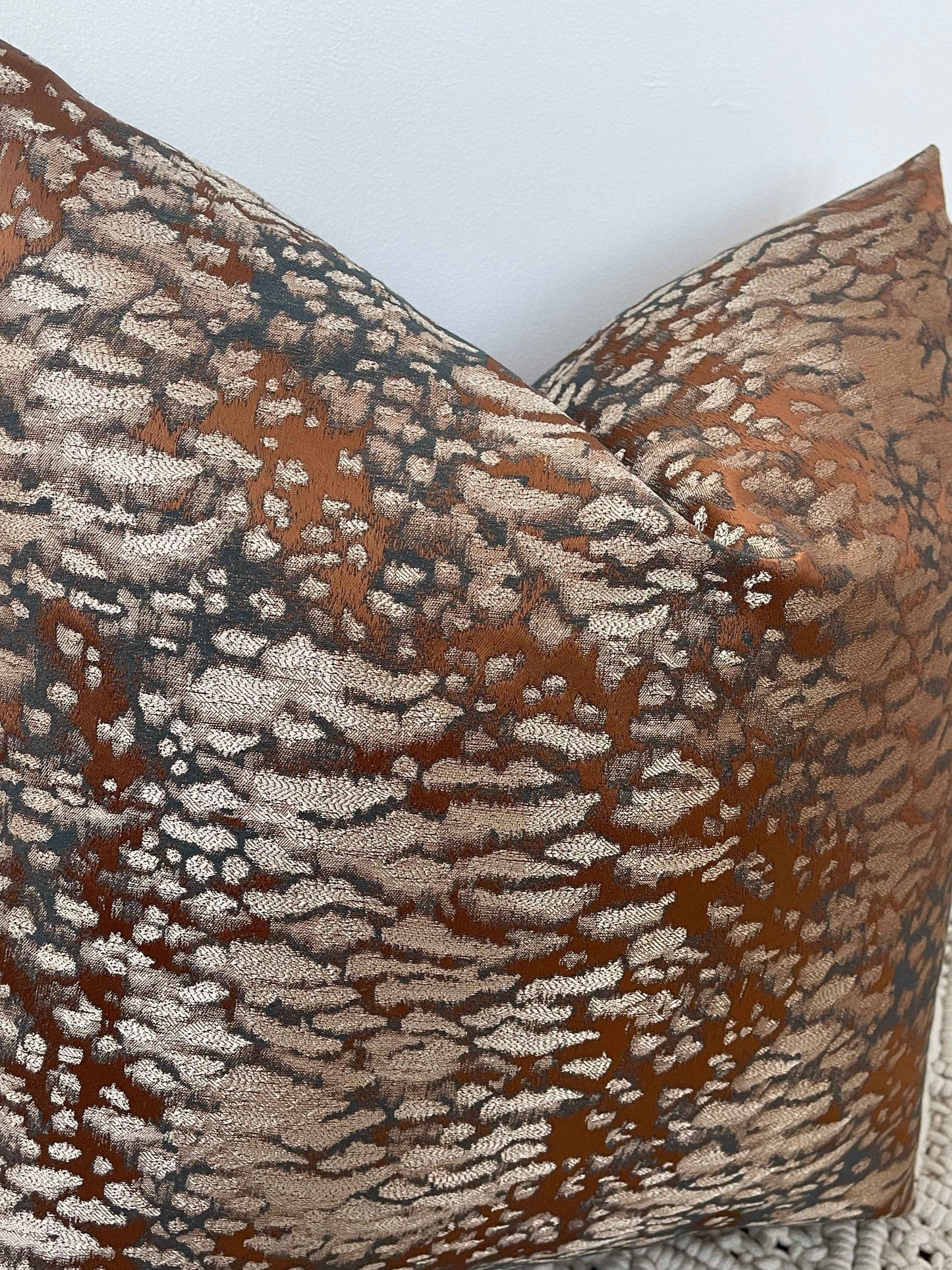 Pre-order - The Couture Cushion - The Bronze Leopard - Style No. 191