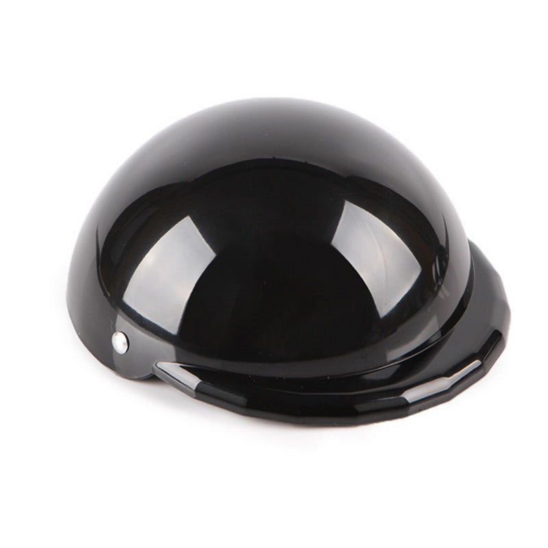 Dog Motorcycle Cap Plastic Helmet