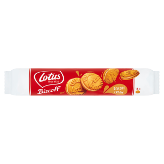 9 x Lotus Biscoff Sandwich Biscoff Cream 150Gm