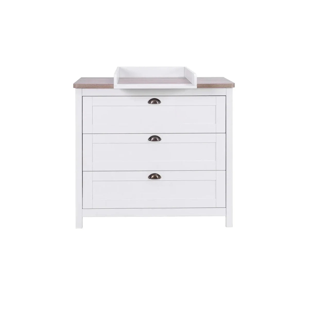 Tutti Bambini Verona Chest Changer - White/Oak