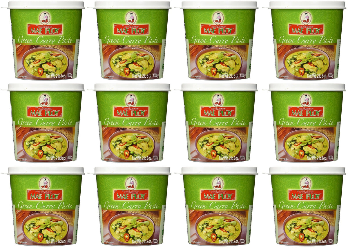 12 x Mae Ploy Curry Paste Green