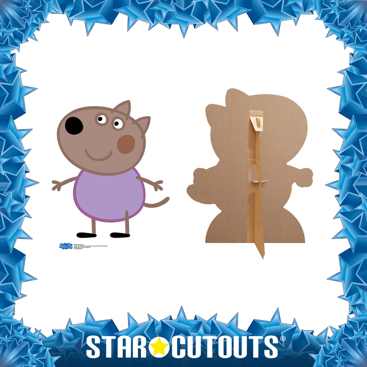 SC546 Danny Dog (Star Mini Cut-out) Cardboard Cut Out Height 73cm