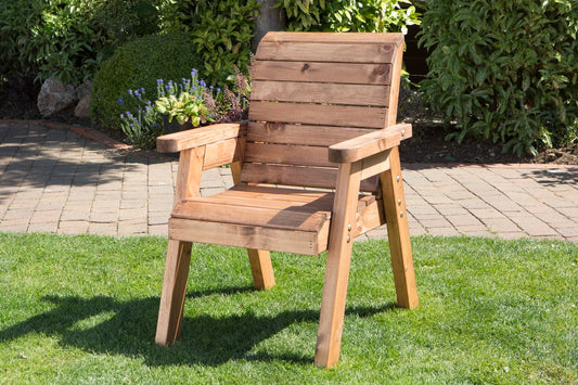 Charles Taylor Trading Traditional Chair Boxed  Brown
