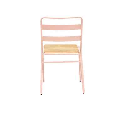 District Pink Metal Chair