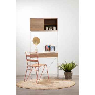 District Pink Metal Chair