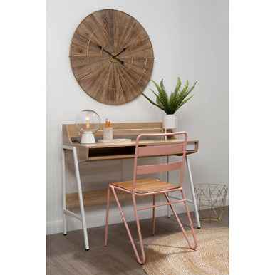 District Pink Metal Chair