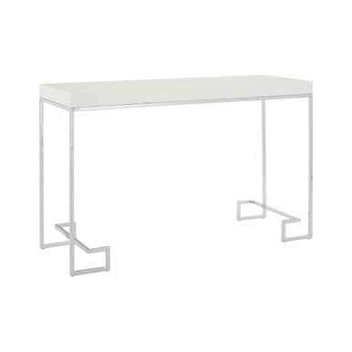 Allure Chrome Console Table