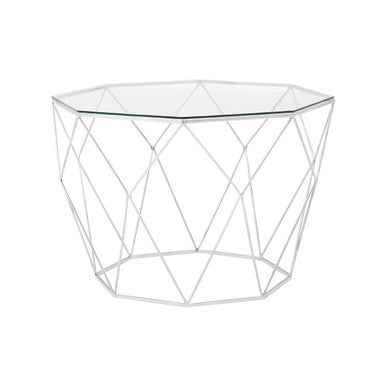 Shalimar Octagonal Silver Coffee Table
