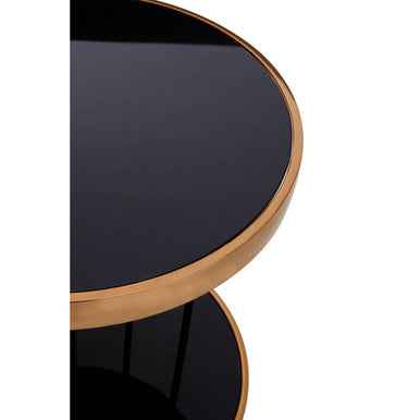 Novo Rose Gold Cage Design Side Table