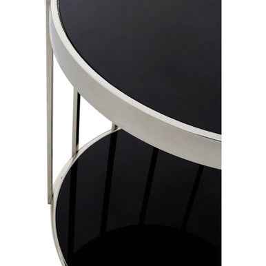 Novo Silver Cage Design Side Table