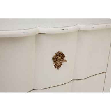 Loire 5 Drawer White Chest