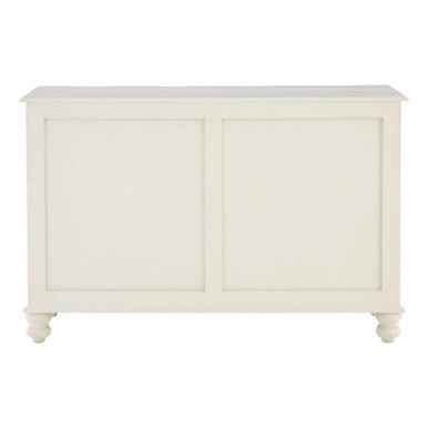 Loire 6 Drawer White Sideboard