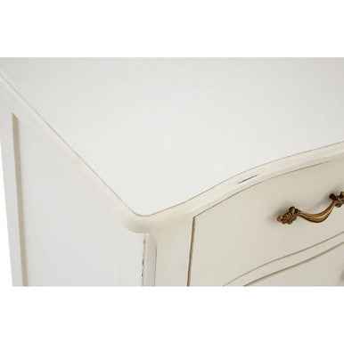 Loire 6 Drawer White Sideboard
