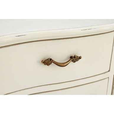 Loire 6 Drawer White Sideboard