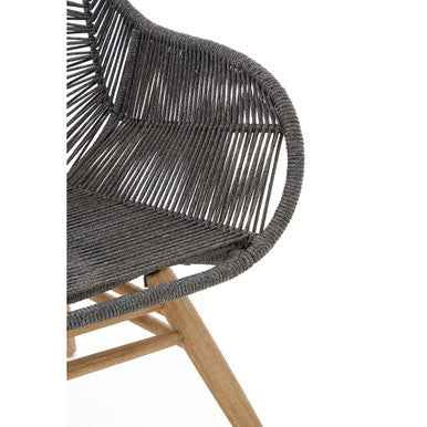 Sisal Grey Rope Armchair