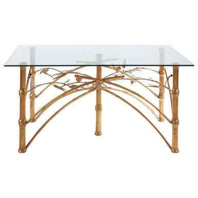 Zariah Table With Bamboo Design Legs