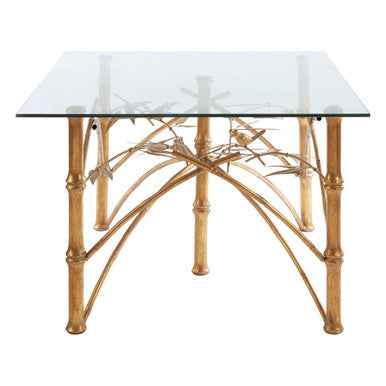 Zariah Table With Bamboo Design Legs