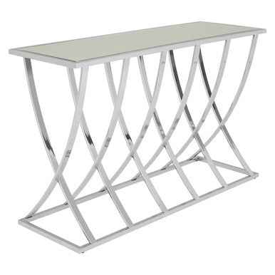 Reena Silver Console Table