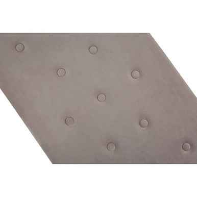 Allure Mink Tufted Bench