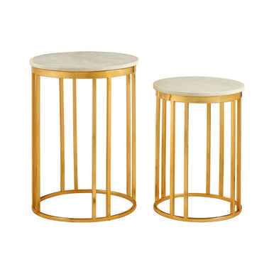 Templar Set Of 2 Linear Design Side Tables