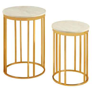 Templar Set Of 2 Linear Design Side Tables