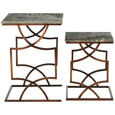 Templar Set Of 2 Square Side Tables
