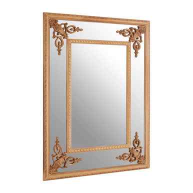 Marseille Gold Motifs Frame Wall Mirror