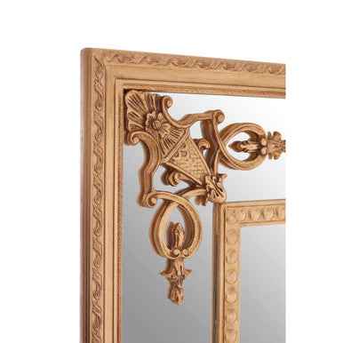 Marseille Gold Motifs Frame Wall Mirror