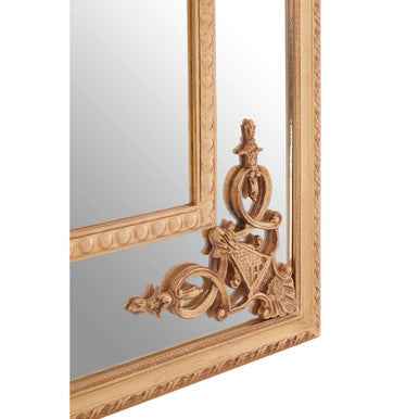 Marseille Gold Motifs Frame Wall Mirror
