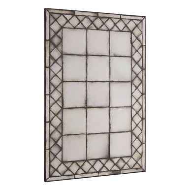 Riza Cross Frame Wall Mirror