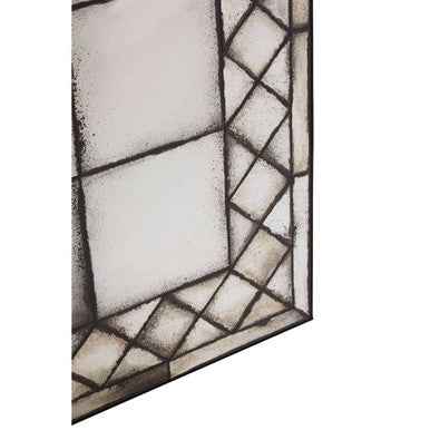 Riza Cross Frame Wall Mirror
