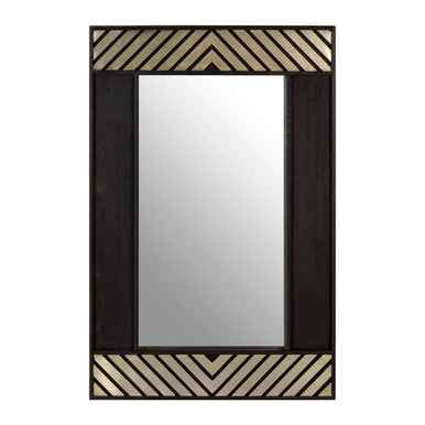 Boho Black Wall Mirror