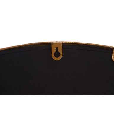 Beauly Gold Finish Round Wall Mirror