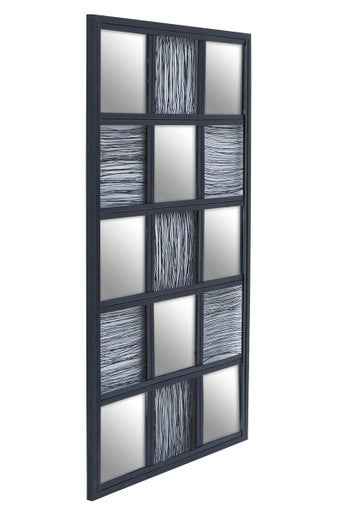 Enzo Black Wire Wall Mirror