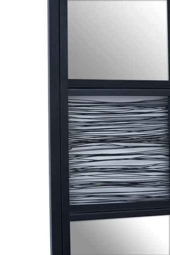 Enzo Black Wire Wall Mirror