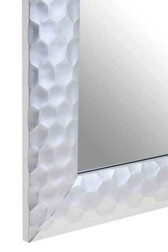 Ludlow 60X90Cm Wall Mirror Silver Frame
