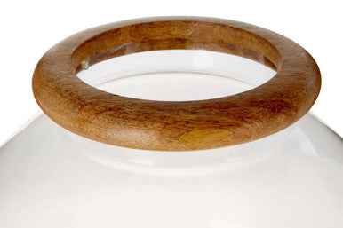 Hampstead Hurricane Large Glass Candle Holder.