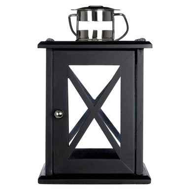 Hampstead Small Black Criss Cross Lantern.