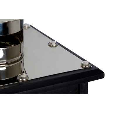 Hampstead Small Black Criss Cross Lantern.