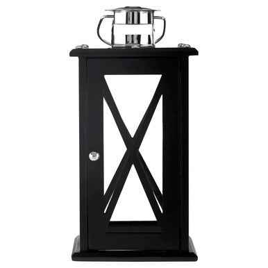 Hampstead Medium Black Criss Cross Lantern