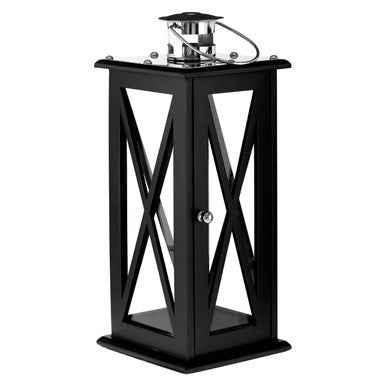 Hampstead Large Black Criss Cross Lantern