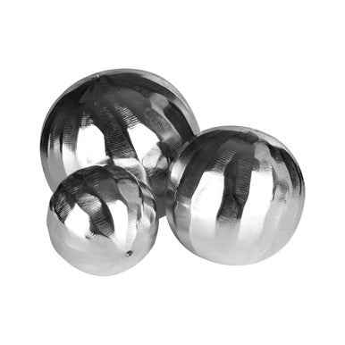 Kensington Townhouse Set of Three Nickel Balls
